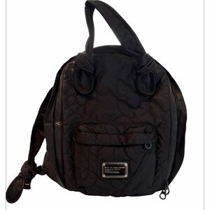 Marc by Marc Jacobs Black Quilted Backpack